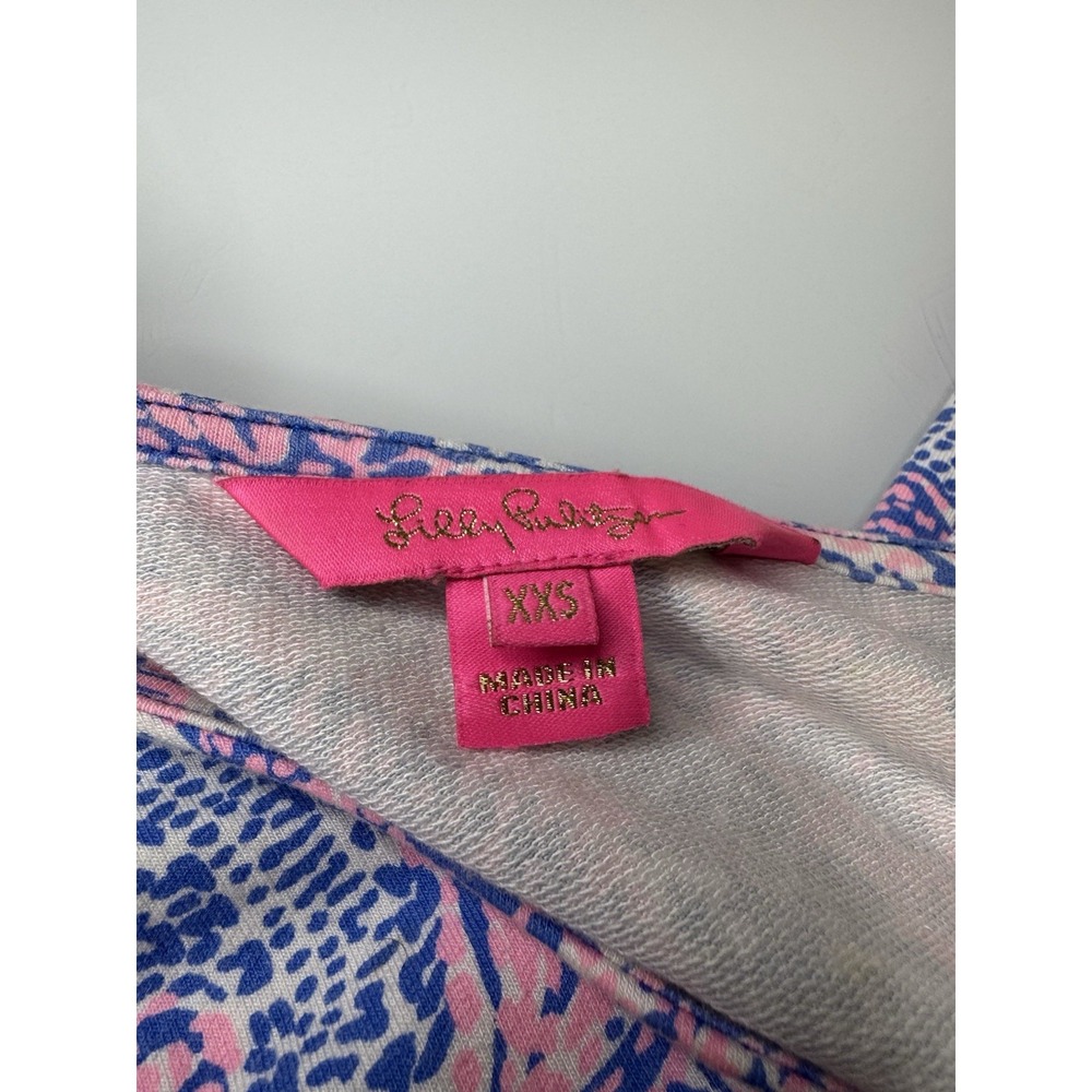 Women's Lilly Pulitzer Colorful Alligator Dress Size XXS Beach Vacation Coastal - Picture 4 of 6